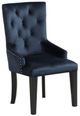 ACME Furniture Varian II Black/Dark Navy Side Chair-0