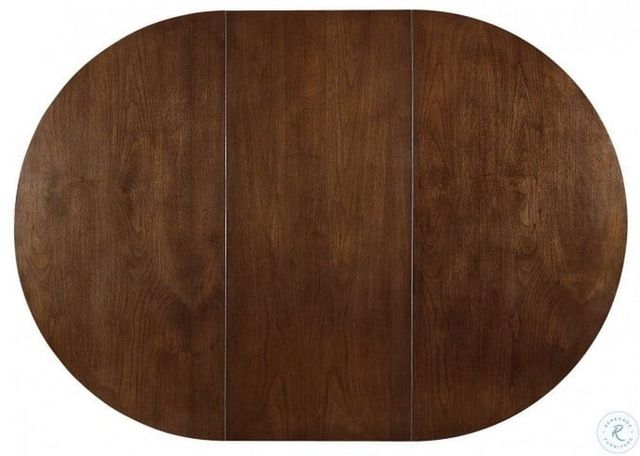 Coaster® Jedda Dark Walnut Oval Dining Table-1