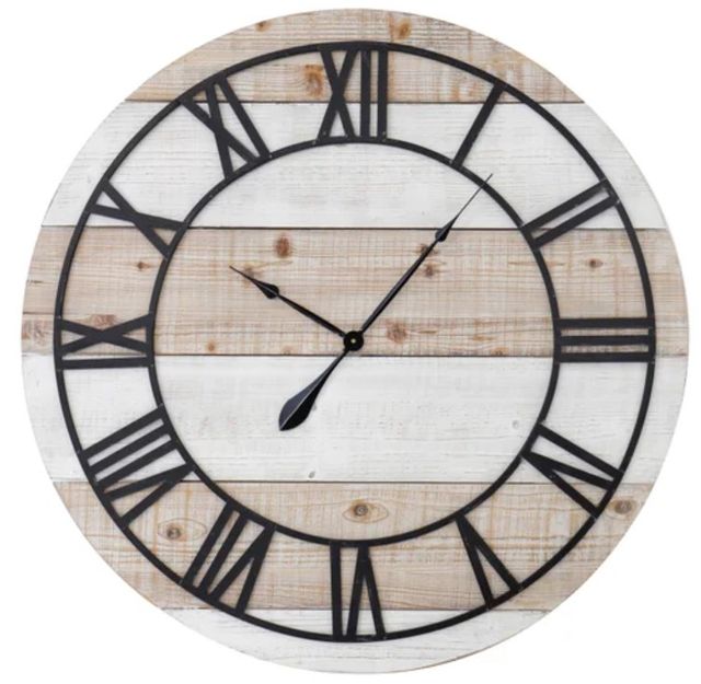 Crestview Collection Occasional Time Multi-Colored Wall Clock-0