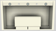 Vent-A-Hood® Designer Series 42" Biscuit Wall Mounted Range Hood-3