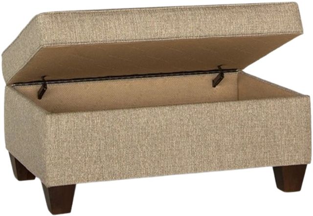 Smith Brothers Customizable 900 Storage Ottoman with Tapered Leg-1