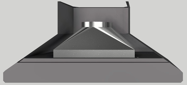 Vent-A-Hood® 66" Gunsmoke Wall Hood-2