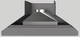 Vent-A-Hood® 66" Gunsmoke Wall Hood-2