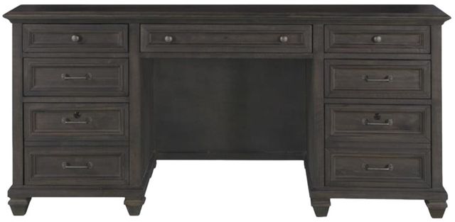 Magnussen Home® Sutton Place Weathered Charcoal Gray Credenza-2