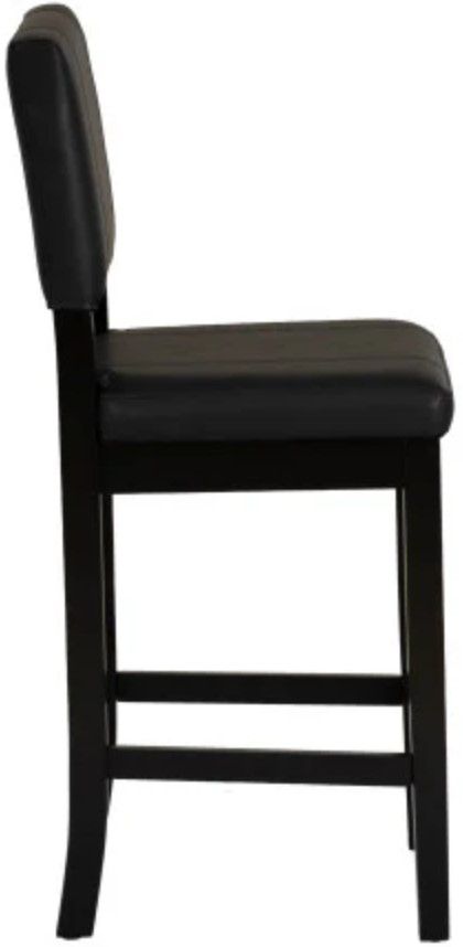 Linon Milano Black Counter Stool-4