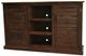 American Heartland Manufacturing Rustic Chocolate Mousse Tall Quaint Shutter TV Stand-1