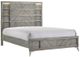 Bernards Aries 3-Piece Gray Queen Panel Bed Set-1
