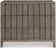 Century® Casa Bella Louvered Timber Grey Drawer Chest-1