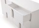 VIG Furniture Modrest Token Stainless Steel/White Dresser-3