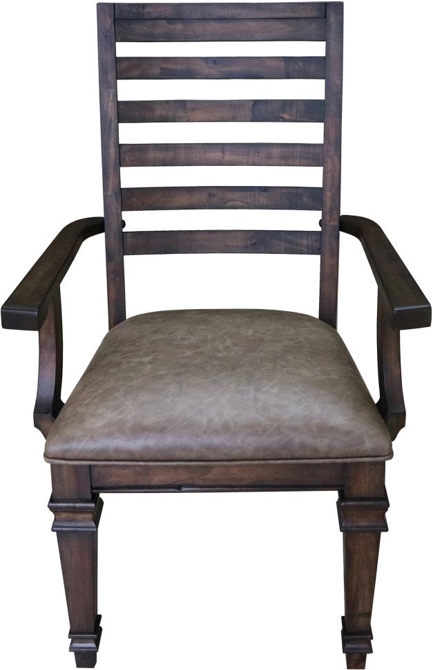 Coaster® Delphine 7-Piece Vintage Dark Pine Dining Set-2