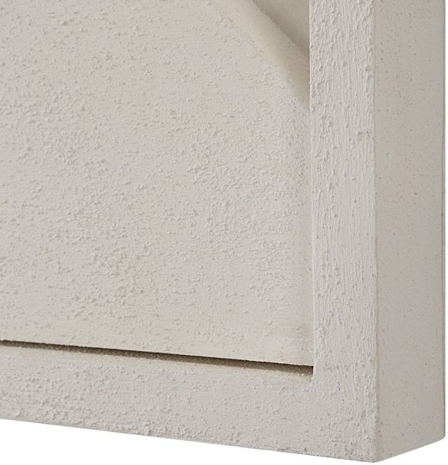 Renwil® Cadieux Textured Matte White Wall Art-4