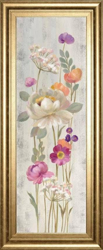 Classy Art Retro Floral II by Silvia Vassileva Wall Art-0