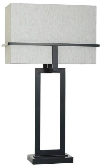 StyleCraft Tabby Black Table Lamp-0