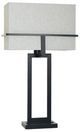 StyleCraft Tabby Black Table Lamp-0