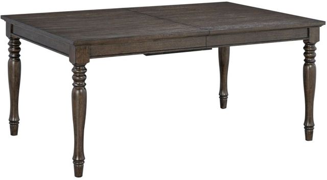 aspenhome® Cambridge Cracked Pepper Extendable Dining Table-0
