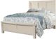 Vaughan-Bassett Chestnut Creek Alpaca Queen Panel Bed with Upholstered Bench Footbaord-0