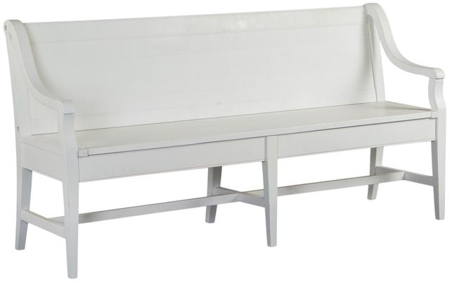 Magnussen Home® Heron Cove Chalk White Bench-0