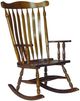 John Thomas Furniture® Home Accents Colonial Espresso Rocker-0
