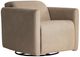 Bernhardt Livvy Bernhardt Living Brown Leather Power Reclining Swivel Chair-0