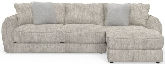 Jackson Furniture Bucktown 2-Piece Parchment Right-Arm Facing Sofa Sectional and Chaise-1