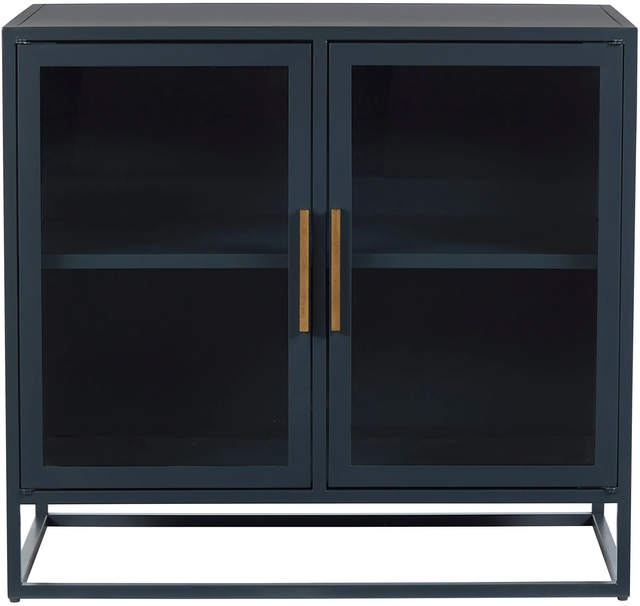 Universal Explore Home™ Getaway Coastal Living Home Santorini Short Metal Kitchen Cabinet