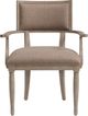 A.R.T. Furniture® Reforma Tapenade/Wheat Upholstered Dining Arm Chair-2
