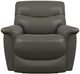 La-Z-Boy® James Charcoal Leather Power Wall Recliner with Headrest and Lumbar-1