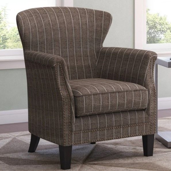 Jofran Inc. Layla Mocha Accent Chair-1