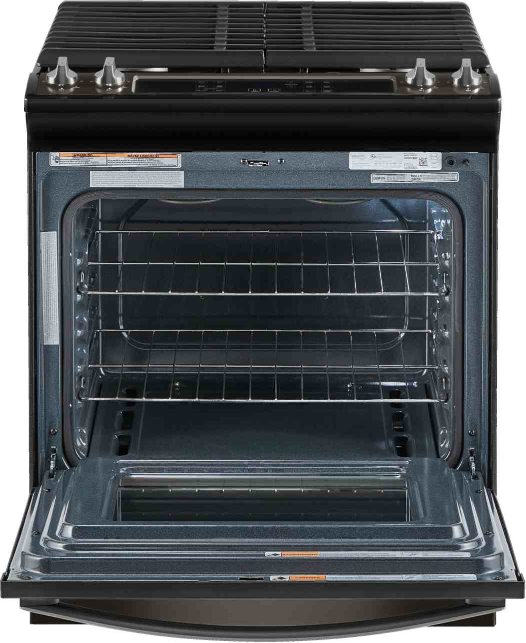 Whirlpool 30" Black Stainless Freestanding Gas Range - Thumbnail 3