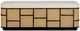 Currey & Company Anisa Caviar Black/Natural Storage Bench-1