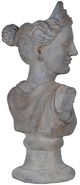 A & B Home Gray Crowned Goddess Statue-5