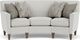 Flexsteel® Digby Silver Glacier Conversation Sofa-1