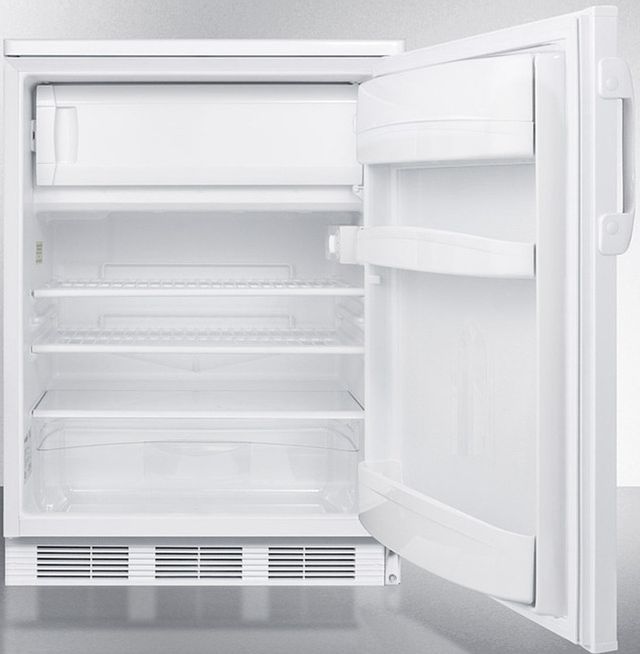 Accucold® by Summit® 24" 5.1 Cu. Ft. White Compact Refrigerator-2