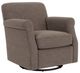 Flexsteel® Mabel Brown Smoke Swivel Chair-0
