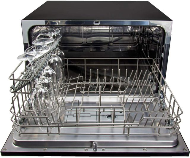 Magic Chef® 22" Black Portable Dishwasher-1