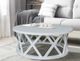 John Thomas Furniture® Destinations Ceylon Pure White Round Coffee Table-1