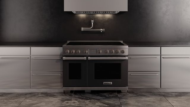 Wolf 36" Black Accessory Door Kit-2