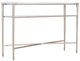 Hooker® Furniture Melange Jen White Console Table with Champagne Base-0