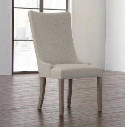 Bassett® Furniture Customizable BenchMade Anne Curved Back Dining Chair-2