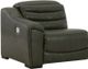 Signature Design by Ashley® Center Line 2-Piece Dark Gray Power Reclining Living Room Set-3