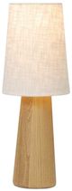 Four Hands Nora Light Oak Drum Table Lamp-2