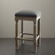 Olliix by Madison Park Grey Cirque Counter Stool Set of 2-1