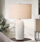 Uttermost® Vieste White Table Lamp-1