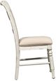 Liberty Furniture Whitney Antique Linen/Weathered Gray Slat Back Side Chair-2
