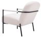Zuo® Modern Chicago Ivory Accent Chair-3