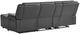 Global Furniture USA U1818 2-Piece Blanche Charcoal Manual Reclining Sectional with Chaise-5