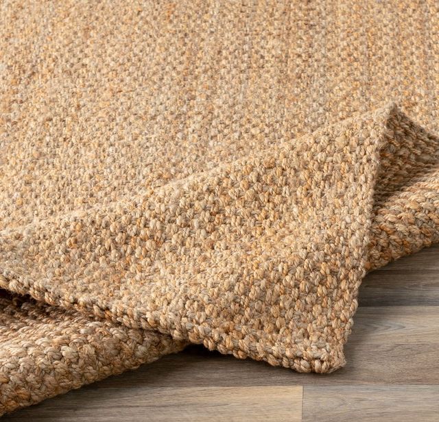 Surya Jute Woven Tan 5'x8' Area Rug-3
