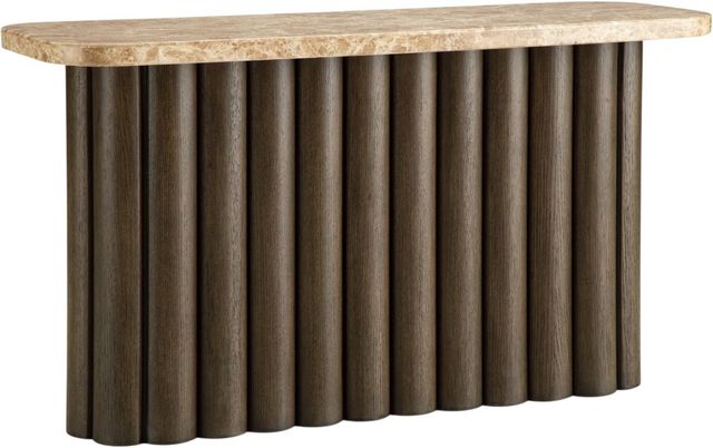 Signature Design by Ashley® Darimore Burnished Brown Sofa Table-0