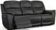 Flexsteel® Crew Raven Power Reclining Sofa with Power Headrests and Lumbar-1