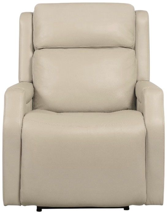 Hooker® Furniture MS Nelson Salvo Beige Power Recliner with Power Headrest and Lumbar-2